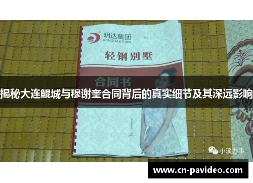 揭秘大连鲲城与穆谢奎合同背后的真实细节及其深远影响