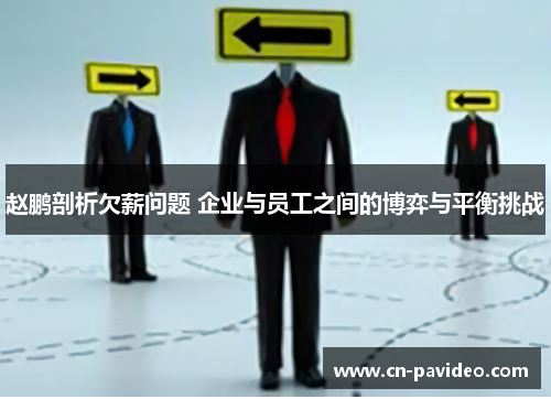 赵鹏剖析欠薪问题 企业与员工之间的博弈与平衡挑战